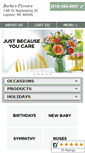 Mobile Screenshot of burkesflowers.com